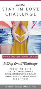 Stay in Love Challenge Sign-Up