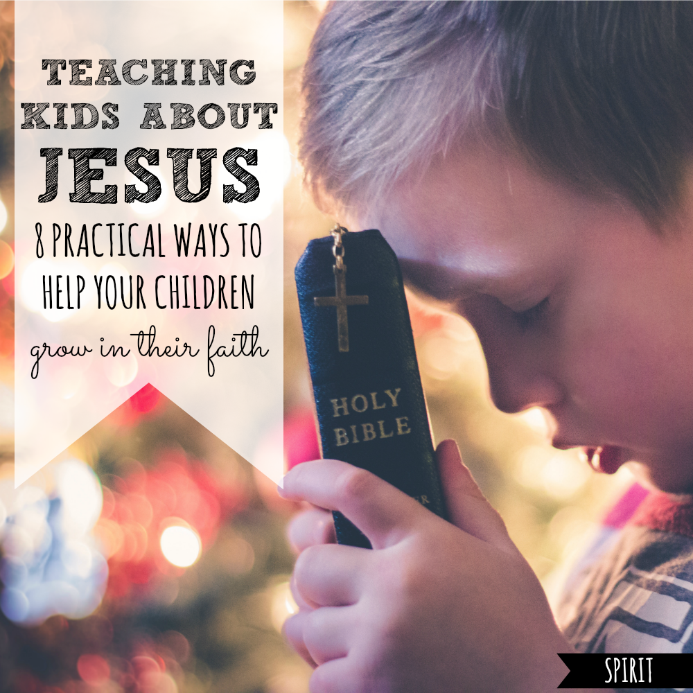 jesus teaching children