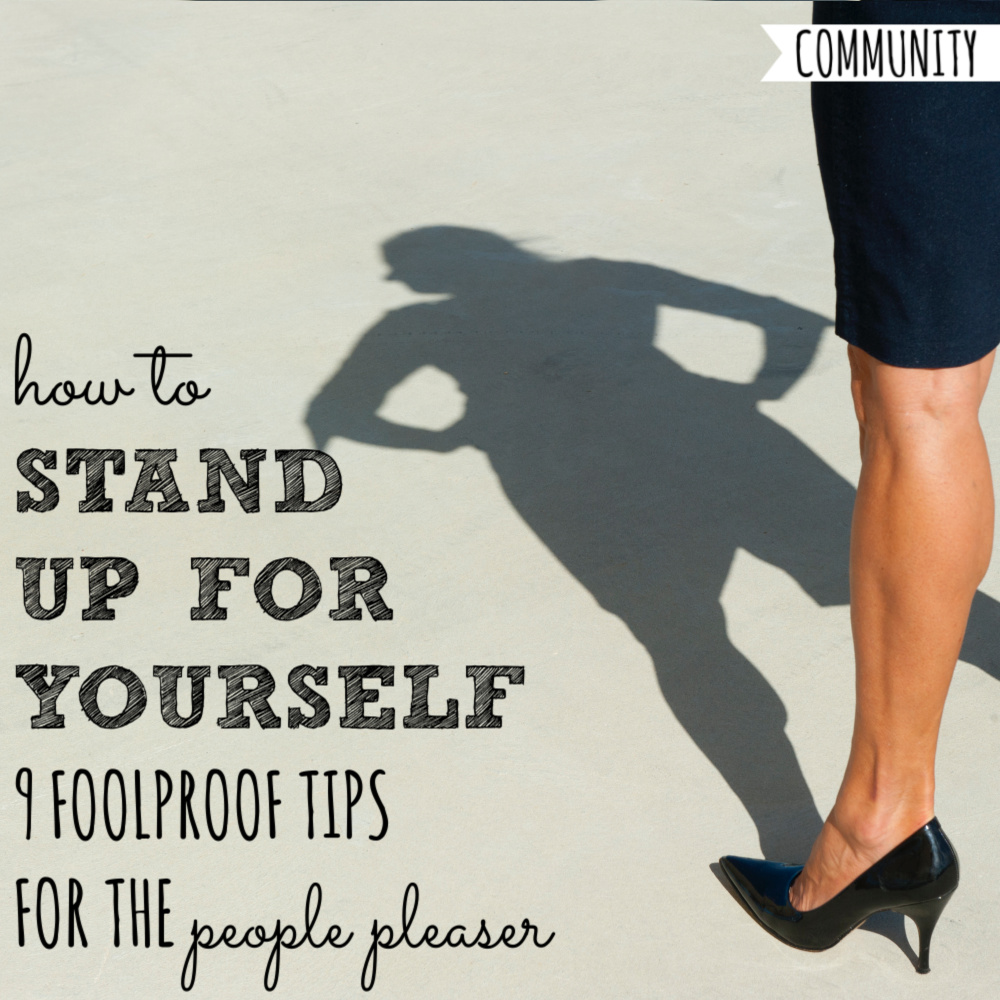 essay about standing up for yourself
