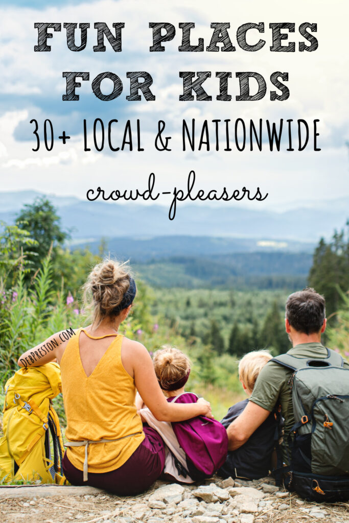 Fun Places for Kids | 30+ Local and Nationwide Crowd-Pleasers