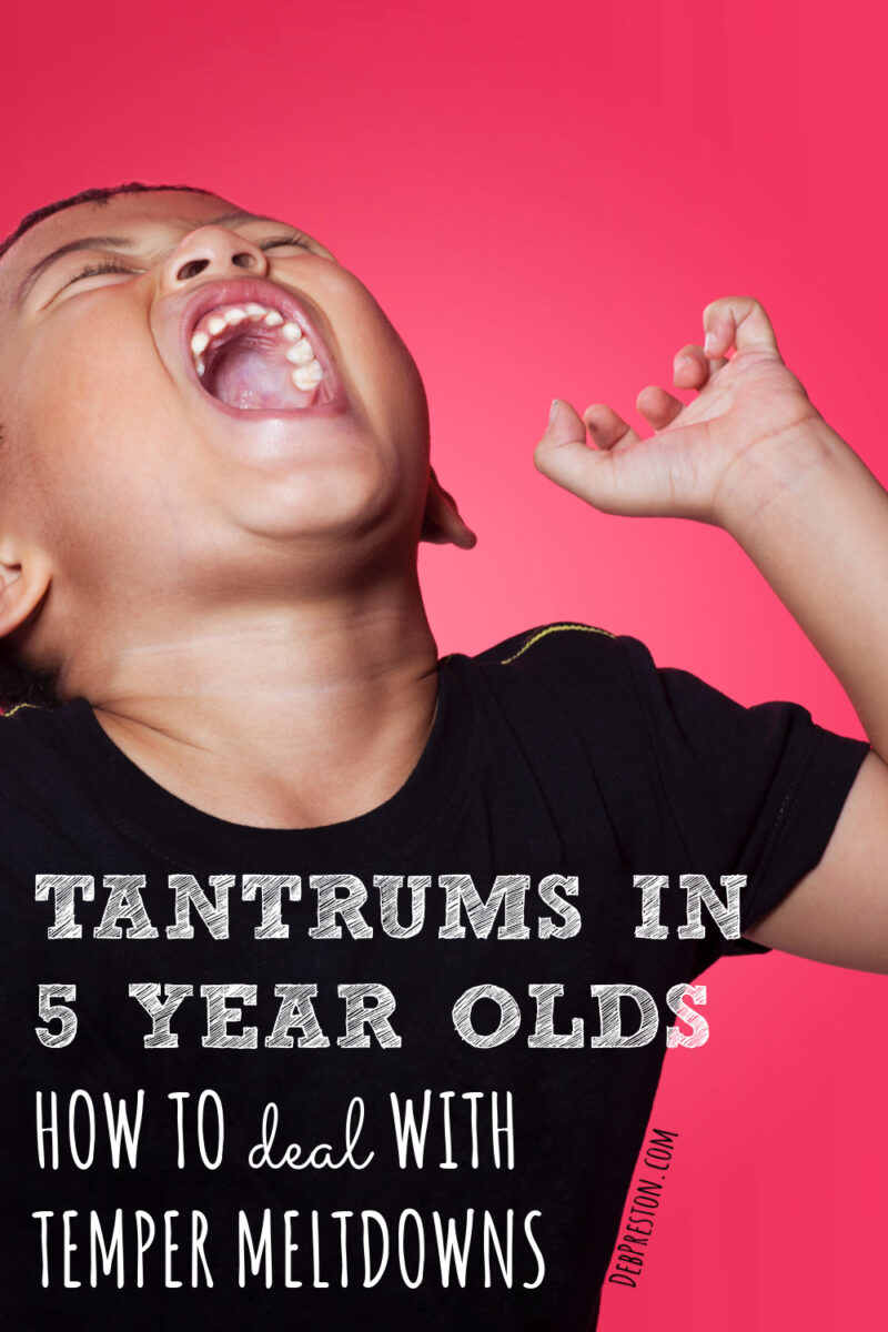 Tantrums in 5 Year Olds How to Deal With Temper Meltdowns