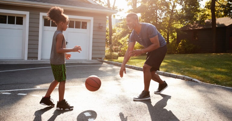 17 Backyard Basketball Games to Play With Your Kids