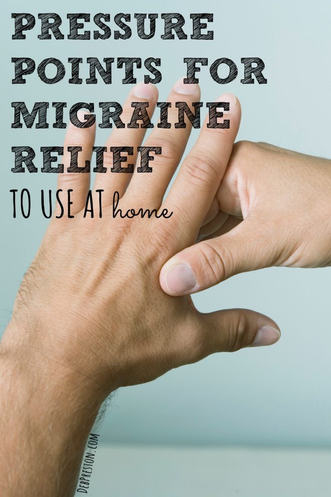 Pressure Points for Migraine Relief to Use at Home