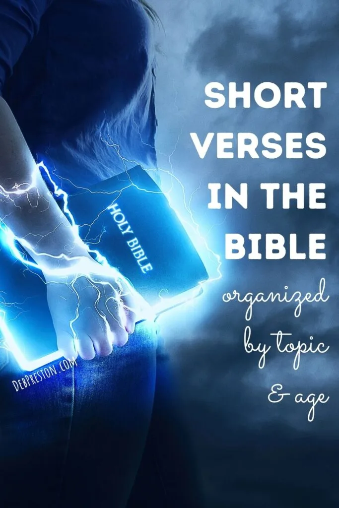 Short Verses in the Bible | Organized by Topic & Age