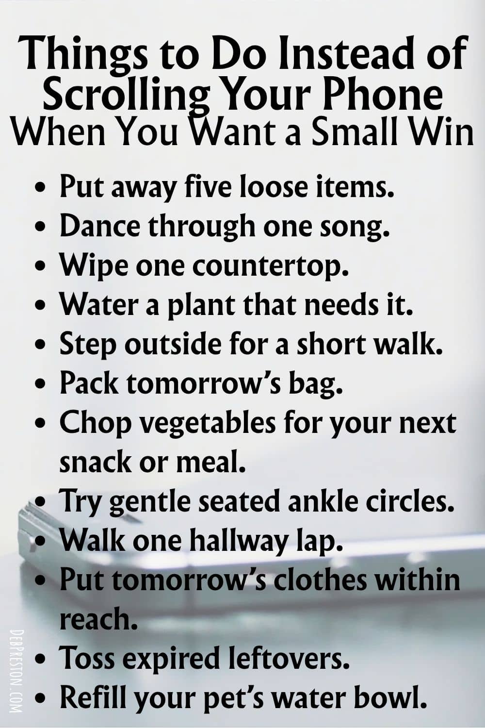 200 Things to Do Instead of Scrolling Your Phone